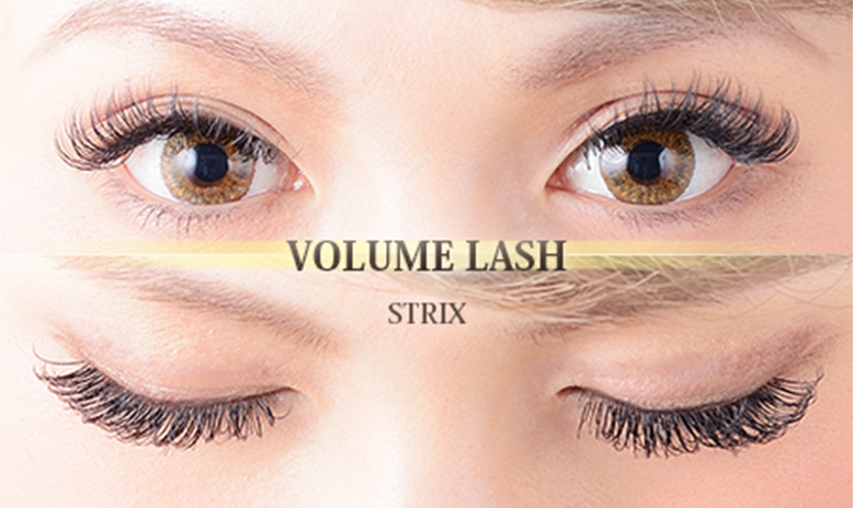 STRIX 3D VOLUME LASH 目元のイメージ